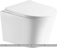 Унитаз CeramaLux 2619E (белый глянцевый) картинка