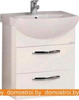 Тумба Акватон Ария 65 М под умывальник Смайл 65 (белый) картинка