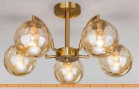 Люстра Евросвет 30178/5 (латунь) картинка