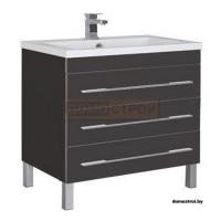 Напольная тумба Aquanet Верона 90 Черный картинка