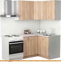 Кухня S-Company Клео лайт 1.2x1.3 правая (дуб сонома/дуб сонома) картинка