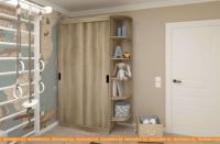 Шкаф-купе ЭлиГард Лагуна ШЛ-02.П.0 (дуб каньон) картинка