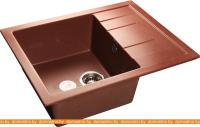 Кухонная мойка GranFest GF-Q650L (красный марс) картинка