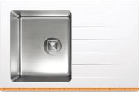 Кухонная мойка Tolero Twist TTS-760 (белый 923) картинка