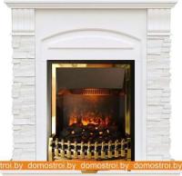 Комплект камина Smolcom Alioth New STD-ASP с Dimplex Atherton (бьянко белый) картинка