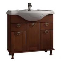 Тумба под умывальник Roca America 105 ZRU9302792 орех картинка