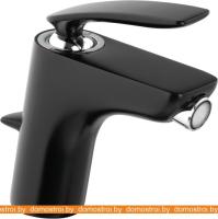 Смеситель Kludi Balance 522168775 (черный матовый/хром) картинка