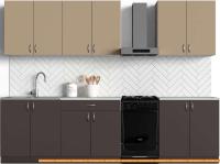Кухня S-Company Клео колор 2.4 (земля/капучино) картинка