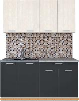 Кухня Интерлиния Мила Лайт 1.6 (вудлайн кремовый/антрацит) картинка