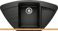 Кухонная мойка Blanco Zia 9 E (черный) 526031 картинка