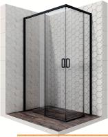 Душевой уголок Ambassador Queen Black 11011205L 120х80 картинка