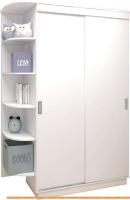 Шкаф-купе ЭлиГард Лагуна ШЛ-04.Л.0 (белый) картинка