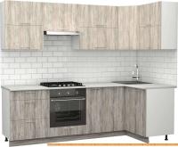 Кухня S-Company Клео крафт 1.2x2.5 правая (артвуд темный/артвуд светлый) картинка