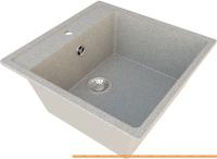 Кухонная мойка Гамма Гранит Granite-09 (светло-серый) картинка