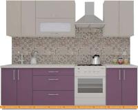 Кухня ВерсоМебель ВерсоЛайн 6-2.0 (кашемир/виола) картинка