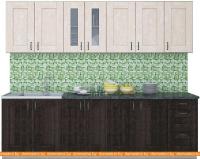 Кухня Интерлиния Мила Хольц 26 (дуб венге/дуб молочный) картинка