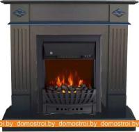Комплект камина Smolcom Brighton STD-ASP с Royal Flame Aspen Black (венге) картинка