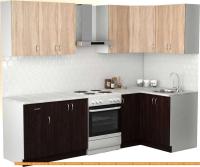 Кухня S-Company Клео лайт 1.2x2.0 правая (венге/дуб сонома) картинка