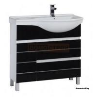 Тумба Aquanet Доминика 90 R Черный картинка