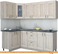 Кухня Интерлиния Мила Хольц 12x22 (дуб сонома) картинка