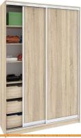 Шкаф-купе Кортекс-мебель Сенатор ШК10-45 Классика ДСП (дуб сонома) картинка