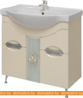 Тумба под умывальник Onika Флорена 80.13 (кремовый) 108018 картинка