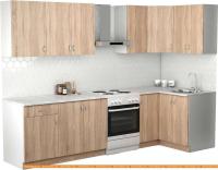 Кухня S-Company Клео лайт 1.2x2.3 правая (дуб сонома/дуб сонома) картинка