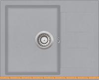 Кухонная мойка Aquasanita Tesa SQT102AW (светло-серый 221) картинка