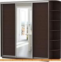 Шкаф-купе Vivat Mebel D3-06 240x60 (черное дерево) картинка