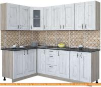 Кухня Интерлиния Мила Хольц 14x23 (дуб белый) картинка