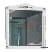 Зеркало Belux Империя В 85 белое с серебряной патиной картинка