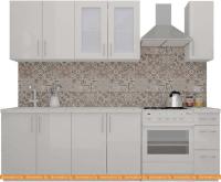 Кухня ВерсоМебель ВерсоЛайн 3-1.9 (белый 001) картинка