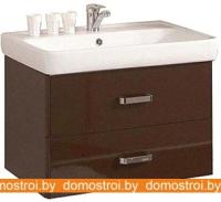 Тумба под умывальник Акватон Америна 80 коричневый (1.A137.7.01A.M43.0) картинка