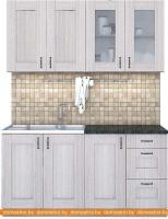 Кухня Интерлиния Мила Хольц 16 (шимо светлый) картинка