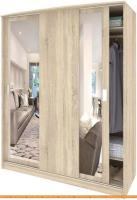 Шкаф-купе Кортекс-мебель Лагуна ШК07-02 (дуб сонома) картинка