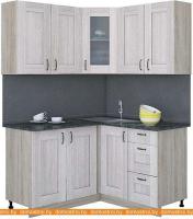 Кухня Интерлиния Мила Хольц 14x14 (шимо светлый) картинка