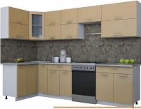 Кухня Интерлиния Мила Gloss 60-12x30 (капучино глянец) картинка