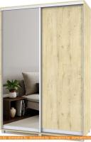 Шкаф-купе Modern Роланд 1500 (600) (ирландский дуб/зеркало) картинка