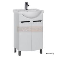 Тумба Aquanet Асти 55 белая картинка