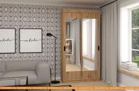 Шкаф-купе ЭлиГард Лагуна ШЛМ-01.2 (дуб натуральный) картинка