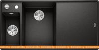Кухонная мойка Blanco Axia III 6 S-F (разделочная доска из ясеня, черный) 525853 картинка