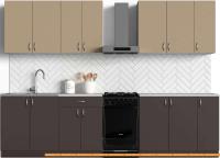 Кухня S-Company Клео колор 2.5 (земля/капучино) картинка