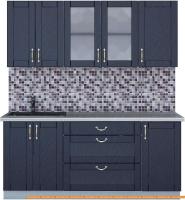 Кухня Интерлиния Мила Крафт 1.8Б (дуб королевский) картинка