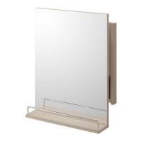 Зеркало Cersanit Smart с полкой выдвижное бежевый картинка
