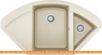 Кухонная мойка Elleci Easy Corner Bianco Antico 62 картинка