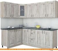 Кухня Интерлиния Мила Хольц 14x22 (дуб серый) картинка