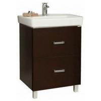 Тумба под умывальник Акватон Америна 80н темно-коричневая картинка