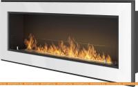 Биокамин SimpleFire Frame 1200 (белый, со стеклом) картинка