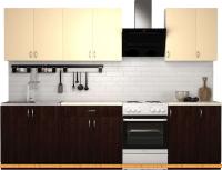 Кухня S-Company Клео лайт 2.3 (венге магия/песочный) картинка