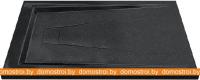 Душевой поддон Good Door Атриум 120x80 Антрацит (черный) картинка
